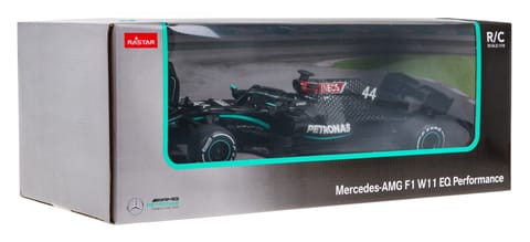 ⁨Mercedes-AMG F1 W11 EQ Performance RASTAR model 1:18 Zdalnie sterowany bolid + pilot⁩ w sklepie Wasserman.eu