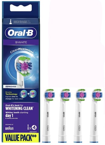 ⁨Końcówki do szczoteczki ORAL-B EB4 3DW⁩ w sklepie Wasserman.eu