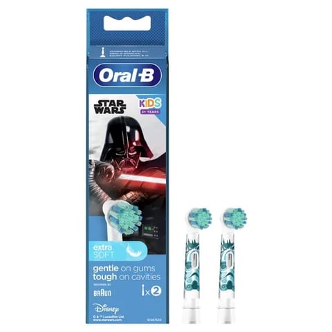 ⁨Oral-B Brush Set Extra Soft, StarWars EB10 2K Heads, For kids, Number of brush heads included 2⁩ at Wasserman.eu