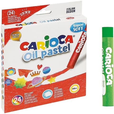 ⁨Pastele olejne Carioca 24 kolory⁩ w sklepie Wasserman.eu