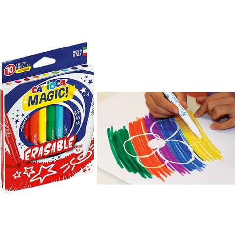 ⁨Flamastry Carioca Magic Erasable (10)⁩ w sklepie Wasserman.eu