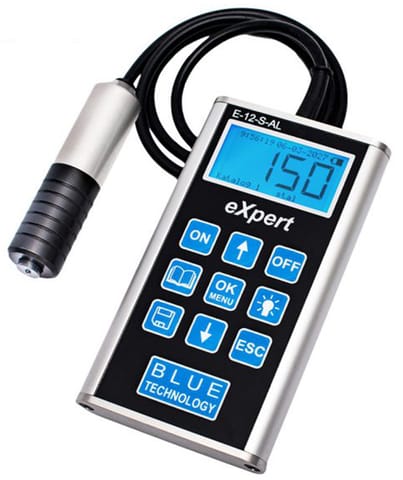 Coating thickness gauge eXpert Steel, zinc, aluminum E-12-S-AL at Wasserman.eu