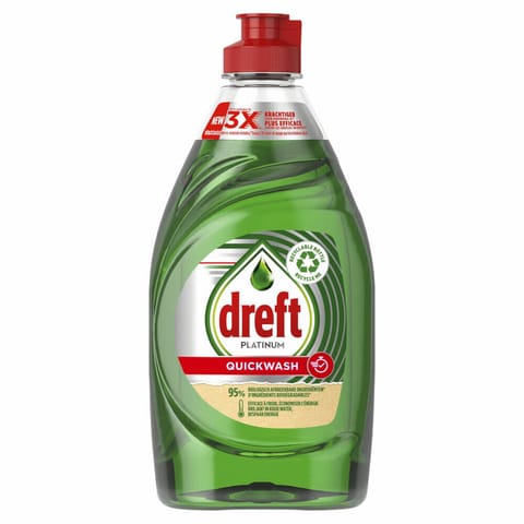 ⁨Dreft Platinum Quickwash Original Płyn do Naczyń 350 ml⁩ w sklepie Wasserman.eu