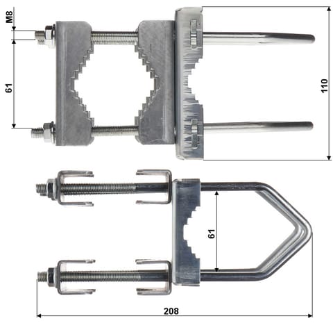 ⁨CROSSING CLAMP OZK-60⁩ at Wasserman.eu