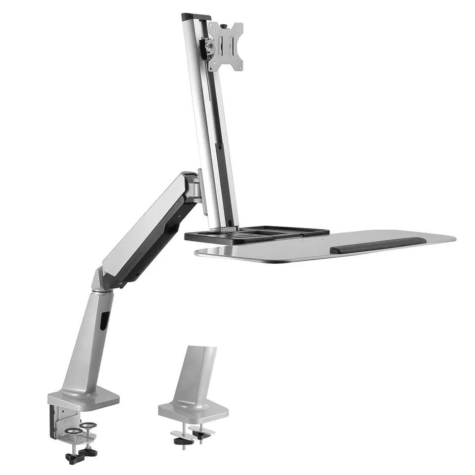 ⁨Single Display SitStand Workstation Desk MC-728 13-32''⁩ at Wasserman.eu