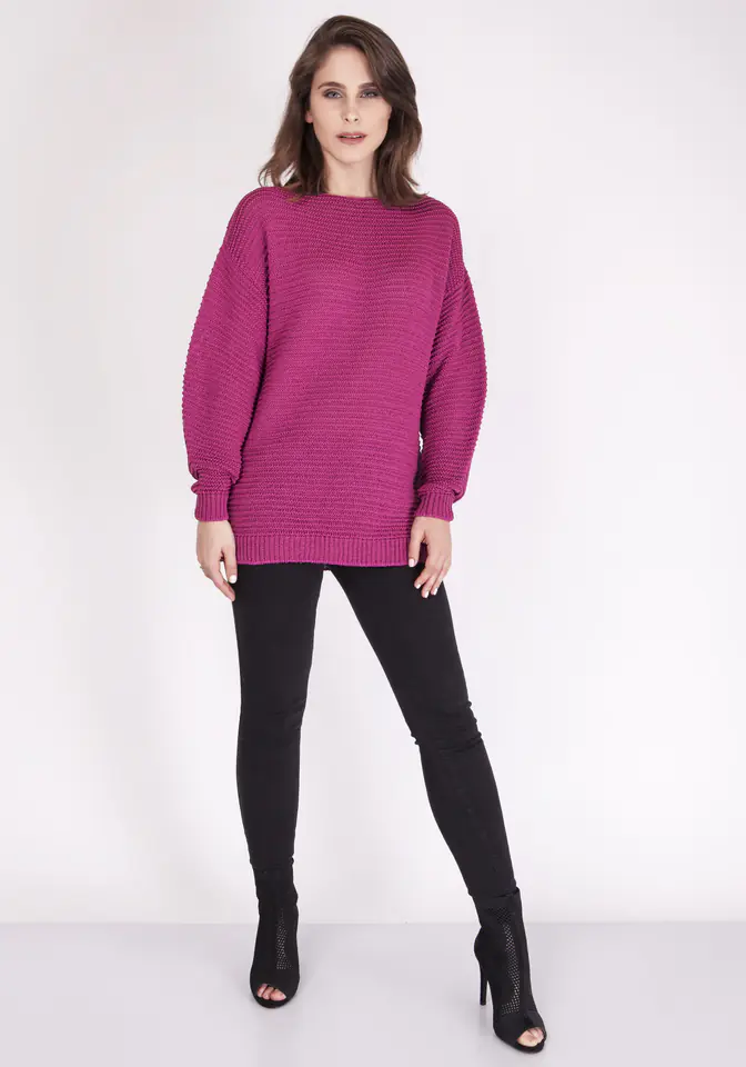 ⁨Sweater Beatrix SWE 097 magenta (size M)⁩ at Wasserman.eu