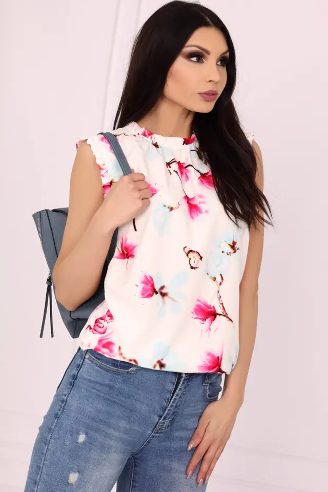 ⁨Dipalim White 85490 blouse (Colour as in picture, Size XXL (44))⁩ at Wasserman.eu