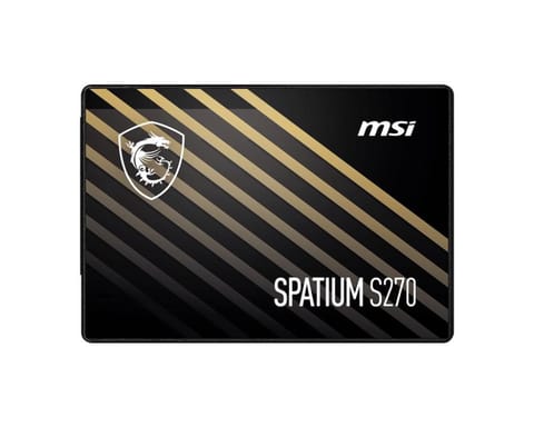 ⁨MSI SPATIUM S270 SATA 2.5 240GB internal solid state drive 2.5" Serial ATA III 3D NAND⁩ at Wasserman.eu