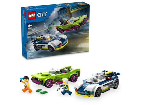 ⁨LEGO CITY 60415 POLICE CAR AND MUSCLE CAR CHASE⁩ at Wasserman.eu