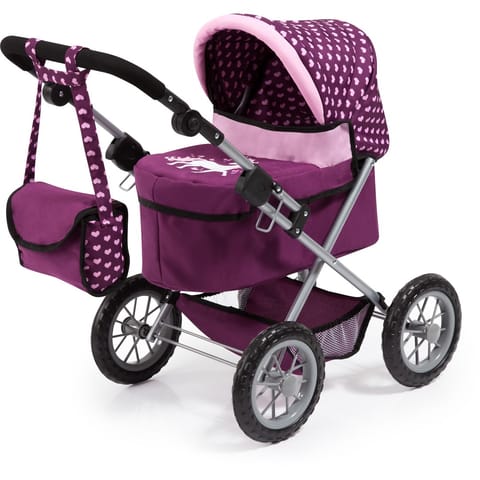 ⁨Bayer Trendy doll pram purple 13037AA⁩ at Wasserman.eu