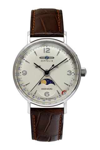 ⁨Zeppelin Hindenburg Moonphase 8077-5 WYP Watch⁩ at Wasserman.eu