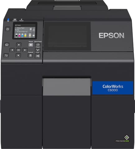 ⁨Epson ColorWorks CW-C6000Ae label printer Inkjet Colour 1200 x 1200 DPI 119 mm/sec Wired Ethernet LAN⁩ at Wasserman.eu