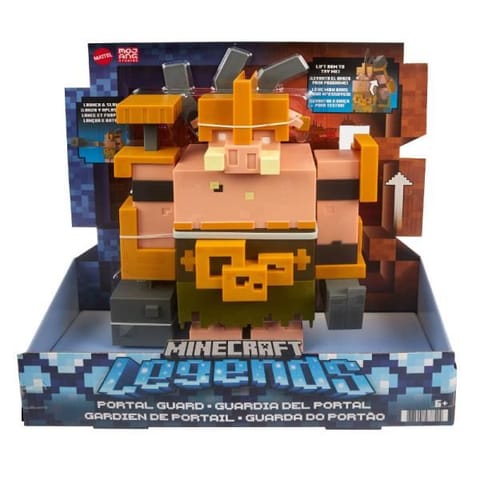 ⁨Minecraft LEGENDS 3.25' FEATURE FIGURE Portal Guard⁩ at Wasserman.eu