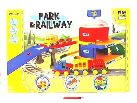 ⁨*****WADER Play Tracks Railway stacja kolej.51520⁩ w sklepie Wasserman.eu