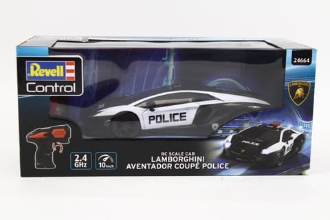 ⁨Revell 24664 Lamborghini Aventador Police Automodello per principianti częśc/akcesorium do modeli w skali⁩ w sklepie Wasserman.eu