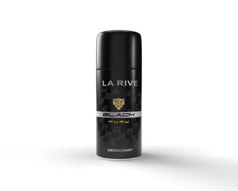 ⁨LA RIVE Men Black Fury Dezodorant w sprayu 150 ml⁩ w sklepie Wasserman.eu