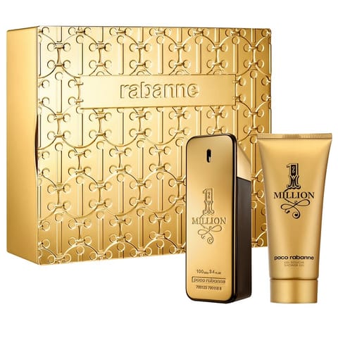 ⁨PACO RABANNE Zestaw prezentowy 1 Million (woda toaletowa 100ml + żel pod prysznic 100ml)⁩ w sklepie Wasserman.eu