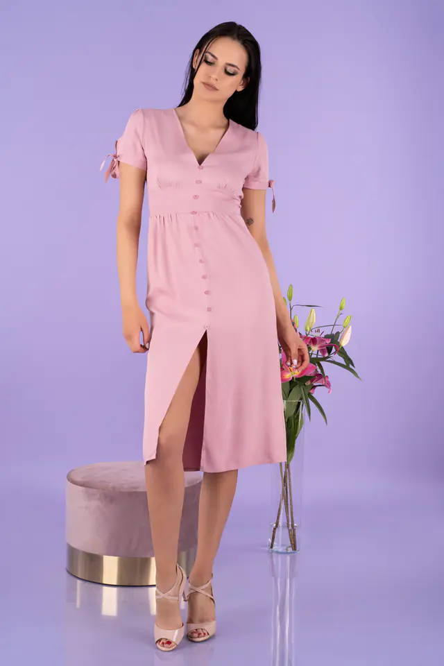 ⁨Birgia Powder D145 dress (Pink, Size XL (42))⁩ at Wasserman.eu