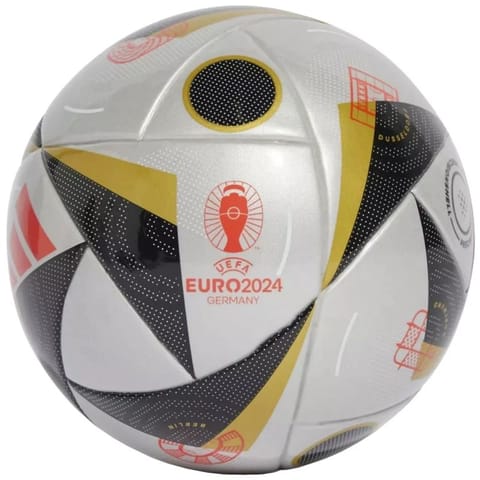 ⁨Piłka adidas Fussballliebe Finale Euro 2024 Mini Ball (kolor Wielokolorowy, rozmiar 1)⁩ w sklepie Wasserman.eu