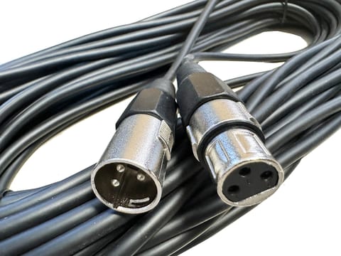 ⁨Kabel XLR Ibiza Przedłużacz męski - żeński 20m⁩ w sklepie Wasserman.eu