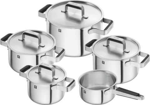 ⁨ZWILLING PURE Zestaw 5 garnków⁩ w sklepie Wasserman.eu
