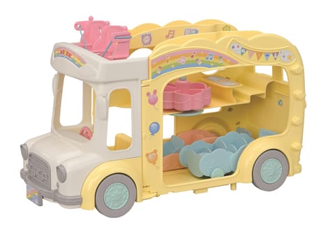 ⁨Sylvanian Families Przedszkole Kolorowy Autobus Rainbow Fun Nursery Bus 5744 p6⁩ w sklepie Wasserman.eu