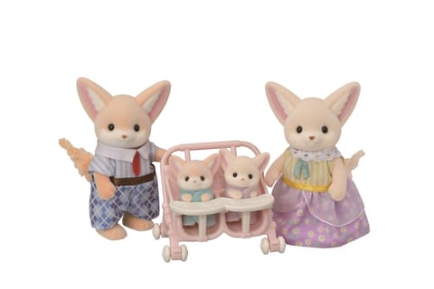 ⁨Sylvanian Families Rodzina lisów pustynnych 5696⁩ w sklepie Wasserman.eu