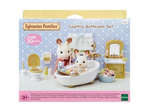 ⁨Sylvanian Families Zestaw do łazienki styl wiejski wanna toaletka  5286 p6⁩ w sklepie Wasserman.eu