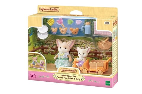 ⁨Sylvanian Families Rodzina lisów pustynnych na pikniku 5698⁩ w sklepie Wasserman.eu