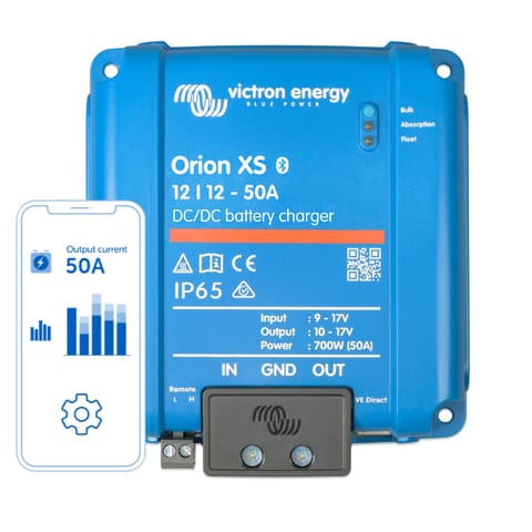 ⁨Orion XS 12/12-50A DC-DC battery charger⁩ at Wasserman.eu