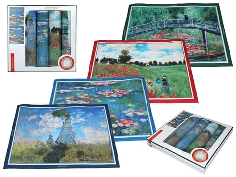Kpl. 4 podkładek na stół - C. Monet, mix (CARMANI) w sklepie Wasserman.eu