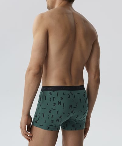 ⁨SZORTY ATLANTIC 3MH-182 JZ24 ZIE/CZA/GRF (kolor zielony, rozmiar M)⁩ w sklepie Wasserman.eu