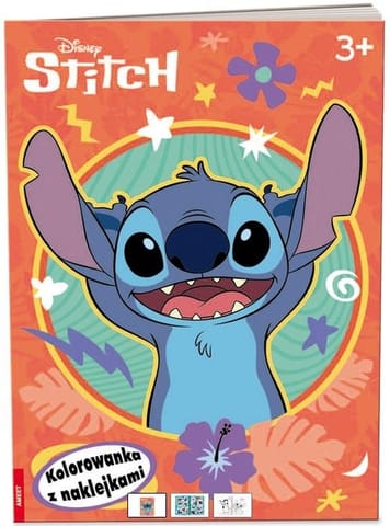 ⁨Stitch. Kolorowanka z Naklejkami⁩ w sklepie Wasserman.eu