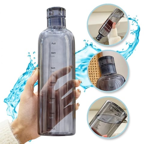 ⁨Butelka na wodę Bidon DESIGN zakręcany 750 ML BD33CZ⁩ w sklepie Wasserman.eu