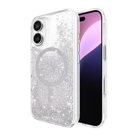 ⁨Case-Mate Waterfall MagSafe - Etui iPhone 16 (Silver)⁩ w sklepie Wasserman.eu