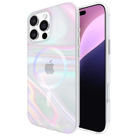 ⁨Case-Mate Soap Bubble MagSafe - Etui iPhone 16 Pro Max (Iridescent)⁩ w sklepie Wasserman.eu