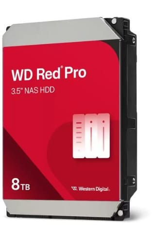 ⁨Western Digital Red Pro internal hard drive 8 TB 7200 RPM 256 MB 3.5" Serial ATA⁩ at Wasserman.eu