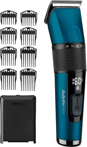 ⁨BaByliss Japanese Steel Digital Hair Clipper Black, Teal⁩ at Wasserman.eu