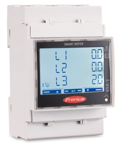 ⁨Fronius Smart Meter 65A-3 / Touch Display Energy Meter⁩ at Wasserman.eu