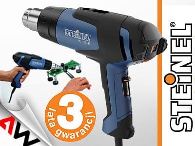 ⁨STEINEL HEAT GUN HL1920 E + 3 NOZZLES 2000W⁩ at Wasserman.eu