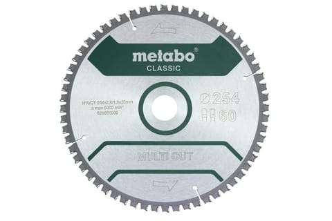 ⁨Metabo 628285000 ostrze do piły tarczowej 25,4 cm 1 szt.⁩ w sklepie Wasserman.eu