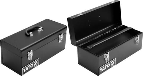 ⁨Yato YT-0883 small parts/tool box Metal Black⁩ at Wasserman.eu