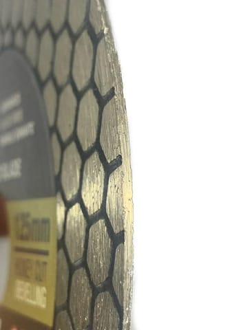 ⁨DIAMOND BLADE 125mm x 1.5mm x 22.2mm HONEY CUT INDIAN PROFESSIONAL⁩ at Wasserman.eu