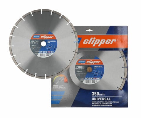 NORTON TARCZA D.UNIVERSAL 350mm CLIPPER PRO UNIVERSAL LASER at Wasserman.eu