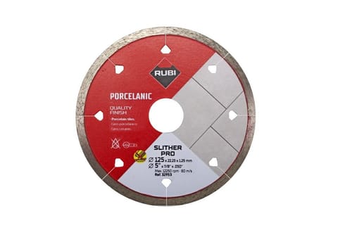 ⁨RUBI DIAMOND BLADE SLITHER BLADE 125 PRO⁩ at Wasserman.eu