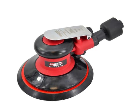 ⁨AWTOOLS PNEUMATIC RANDOM ORBITAL SANDER 150mm/5mm BLACK LINE⁩ at Wasserman.eu