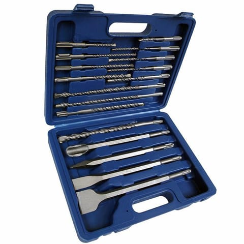 ⁨SET OF CHISELS AND DRILL BITS 17 EL.⁩ at Wasserman.eu