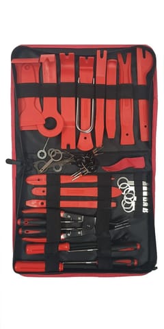 ⁨UPHOLSTERY PULLER SET 43pcs SILVER⁩ at Wasserman.eu