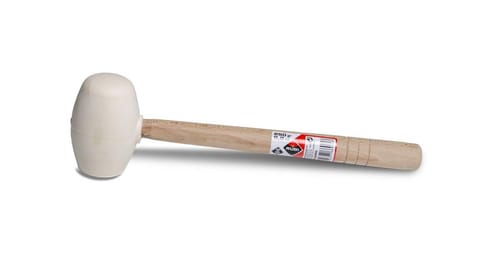 ⁨RUBI RUBBER MALLET WHITE 750g⁩ at Wasserman.eu