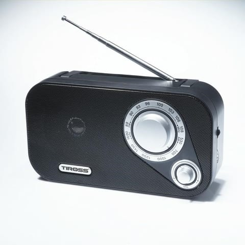 ⁨TIROSS RADIO PRZENOŚNE NA BATERIE TS462⁩ w sklepie Wasserman.eu